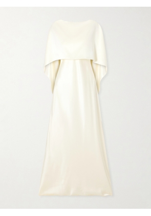 Heirlome - Anna Silk-satin Maxi Dress - Neutrals - US0,US2,US4,US6,US8,US10