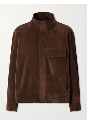 Nili Lotan - Cirque Suede Jacket - Brown - x small,small,medium,large,x large