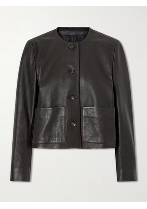 Nili Lotan - Ophelie Leather Jacket - Black - x small,small,medium,large