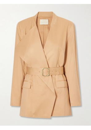 Ulla Johnson - Zehra Belted Cotton Blazer - Orange - US0,US2,US4,US6,US8,US10,US12