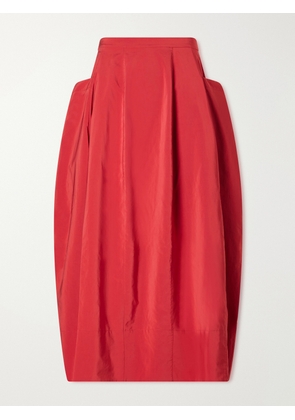 Tibi - Lantern Paneled Shell Skirt - Red - US00,US0,US2,US4,US6,US8,US10,US12