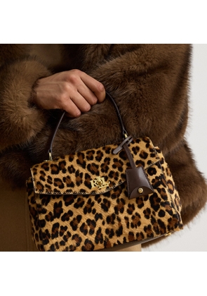 Print Haircalf Small Farrah Soft Satchel