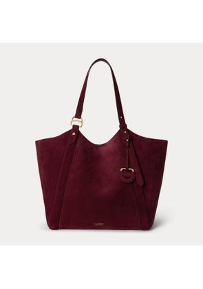 Sheep-Suede Large Tasha Tote Bag
