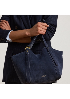 Sheep-Suede Small Tasha Tote Bag
