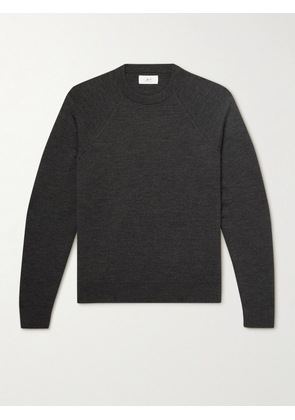 Mr P. - Double-Faced Merino Wool-Blend Sweater - Men - Gray - M