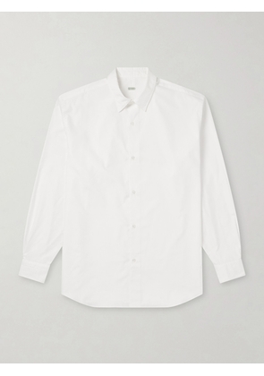 A.PRESSE - Cotton-Poplin Shirt - Men - White - 1
