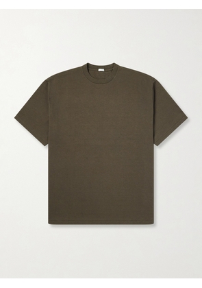 A.PRESSE - Heavy Weight Cotton-Jersey T-Shirt - Men - Green - 1