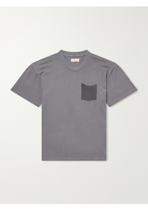 Cherry Los Angeles - Printed Cotton-Jersey T-Shirt - Men - Gray - XS