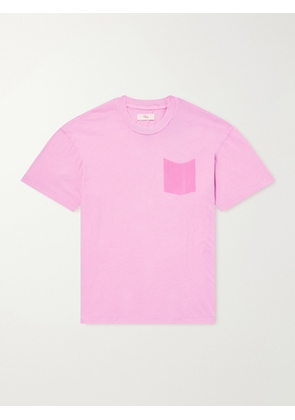 Cherry Los Angeles - Printed Cotton-Jersey T-Shirt - Men - Pink - XS