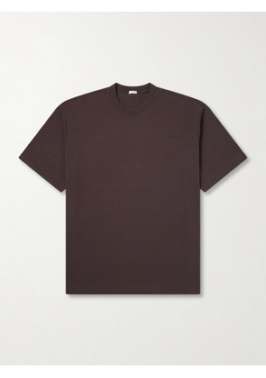 A.PRESSE - Heavy Weight Cotton-Jersey T-Shirt - Men - Brown - 1