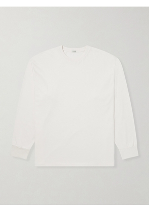 A.PRESSE - Cotton and Cashmere-Blend T-Shirt - Men - White - 1