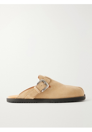 Maison Margiela - Tabi Daily Split-Toe Suede Sandals - Men - Neutrals - EU 40