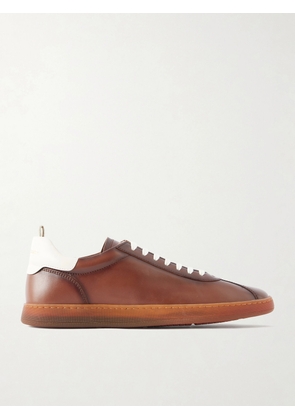 Officine Creative - Ginnasio 003 Leather Sneakers - Men - Brown - EU 40