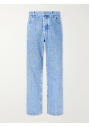 Thom Browne - Cinch-Back Wide-Leg Jeans - Men - Blue - 1