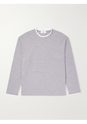 Lardini - Cotton-Jersey T-Shirt - Men - Gray - S