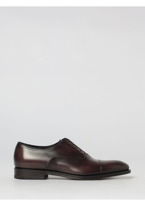 FERRAGAMO Brogue Shoes Men color Dark