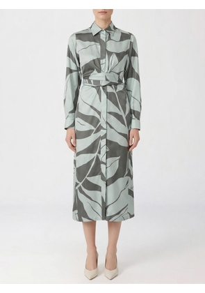 MAX MARA Printed Silk Shirt Dress