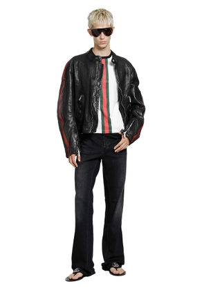 Buffalo Leather Biker Jacket