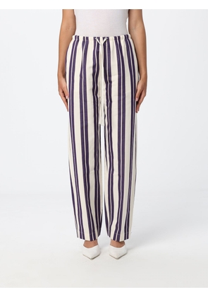 FORTE FORTE Pants Woman color Blue