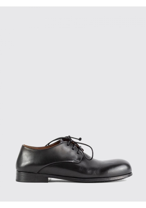 Marsèll Smooth Leather Derby Shoes with Round Toe and Leather Sole