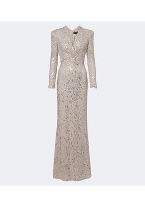 Jenny Packham Arizona embellished gown
