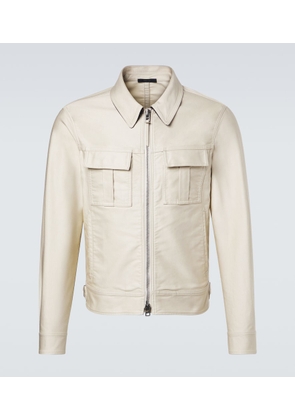 Tom Ford Cotton satin blouson