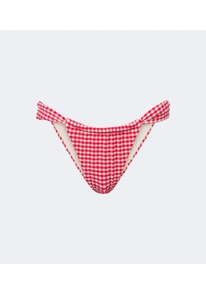 Montce Sandra gingham bikini bottoms