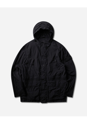 Men s Ghost Nylon Smerigliato Short Parka Black