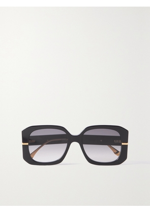 Fendi Eyewear - Fendigraphy Oversized Square-framed Acetate Sunglasses - Black - One size