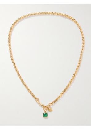 Roxanne Assoulin - Esmeralda Gold-tone Cubic Zirconia Necklace - One size