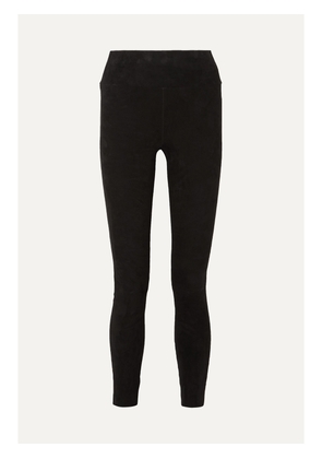 SPRWMN - Suede Leggings - Black - x small,small,medium,large