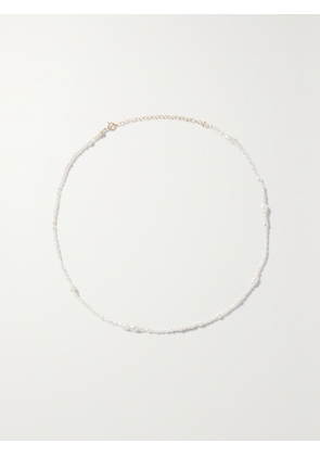 WWAKE - Collage Pearl Necklace - White - One size