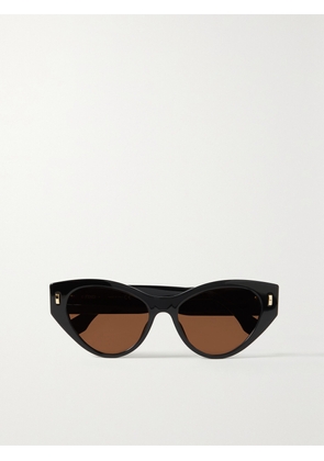 Fendi Eyewear - Cat-eye Acetate Sunglasses - Black - One size