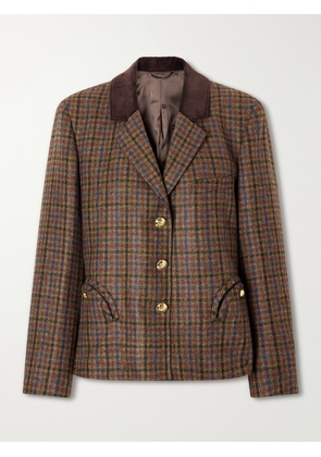 BLAZÉ Milano - Checked Wool Blazer - Brown - 00,0,1,2,3,4