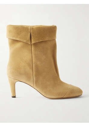 ISABEL MARANT - Eldra Suede Ankle Boots - Brown - FR36,FR37,FR38,FR39,FR40,FR41