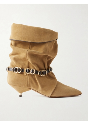 ISABEL MARANT - Edrik Suede Ankle Boots - Brown - FR36,FR37,FR38,FR39,FR40,FR41