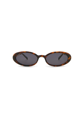 Le Specs Magnifique Sunglasses in Brown.