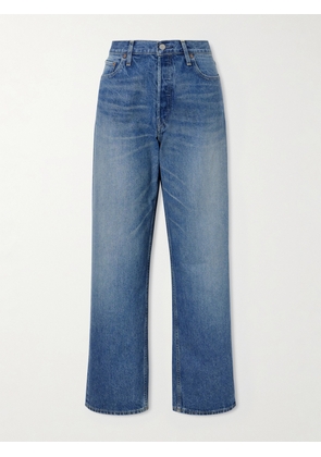 ssstein - High-rise Wide-leg Jeans - Blue - x small,small,medium