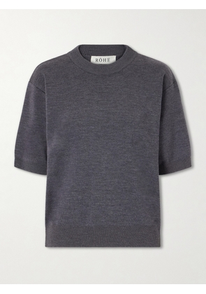 RÓHE - Merino Wool Sweater - Gray - DK32,DK34,DK36,DK38,DK40,DK42,DK44