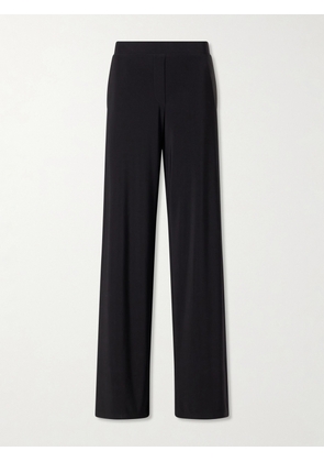 Norma Kamali - Jersey Wide-leg Pants - Black - xx small,x small,small,medium,large,x large