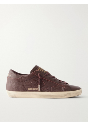 Golden Goose - Super Star Leather Sneakers - Burgundy - IT35,IT36,IT37,IT38,IT39,IT40,IT41,IT42