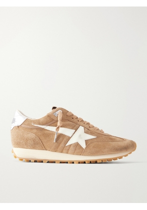 Golden Goose - Running Marathon Suede Sneakers - Neutrals - IT35,IT36,IT37,IT38,IT39,IT40,IT41,IT42