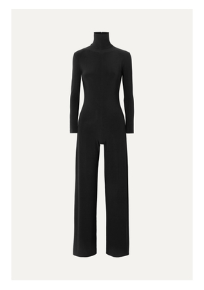 Norma Kamali - Stretch-jersey Turtleneck Jumpsuit - Black - xx small,x small,small,medium,large,x large