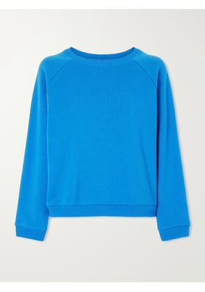 Jamie Haller - The Daily Cotton-terry Sweatshirt - Blue - x small,small,medium,large,x large