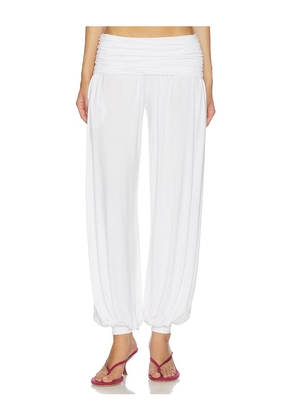 NIIHAI Charli Long Trouser in White. Size XS. Also in S, M, L, XL.
