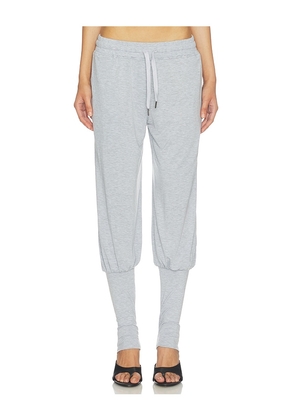 NIIHAI Stirrup Jogger in Grey. Size XS. Also in S, M, L, XL.