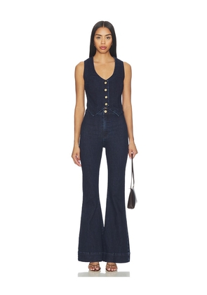 Show Me Your Mumu Portland Jumpsuit in Navy. Size XS. Also in S, M, L, XL.