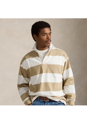 Big Fit Striped Jersey Rugby Shirt