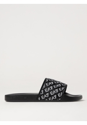 EA7 Sandals Men color Black
