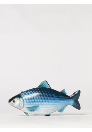 MOSCHINO COUTURE Clutch Woman color Blue